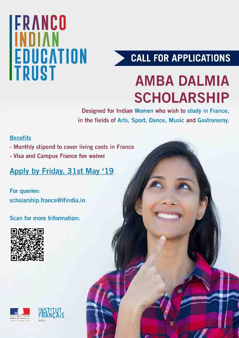 05.05.19 - Scholarships by French Embassy in India